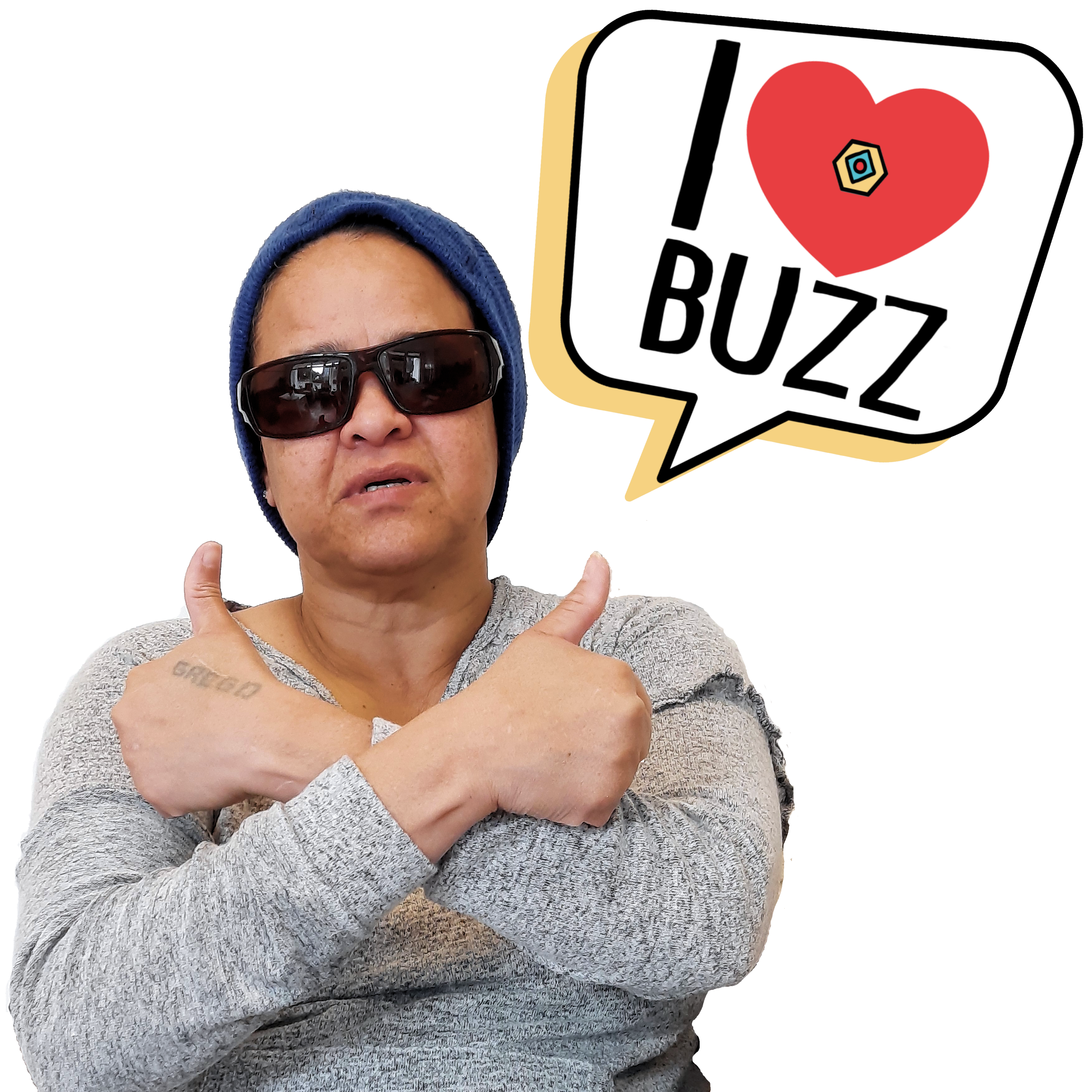 Nathaly loves BuZz