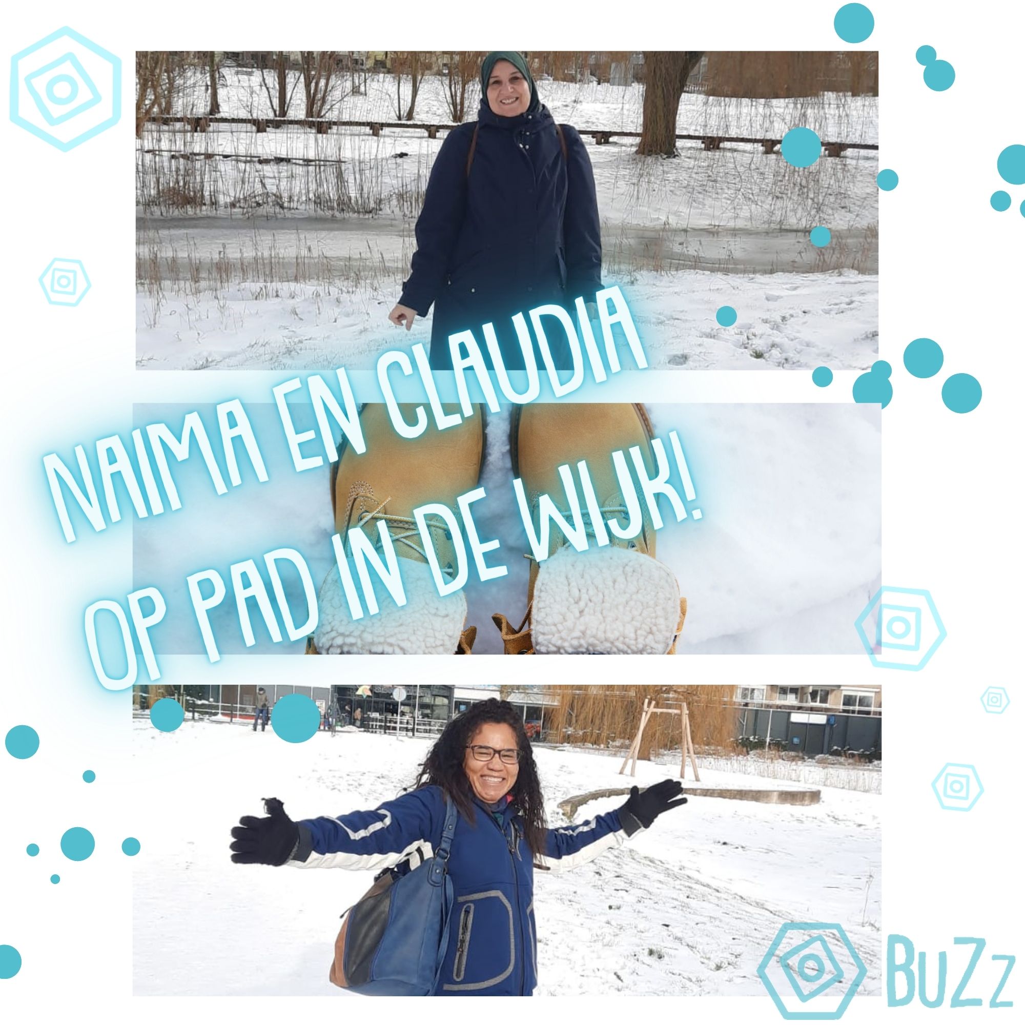 BuZz in de sneeuw