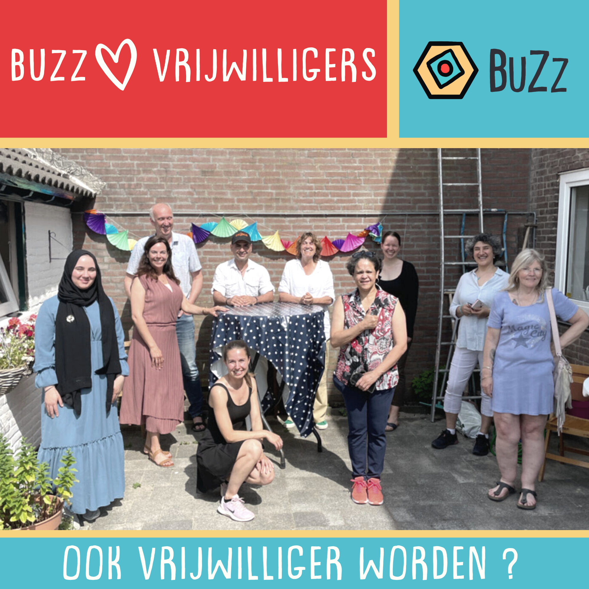 vrijwilligers BuZz