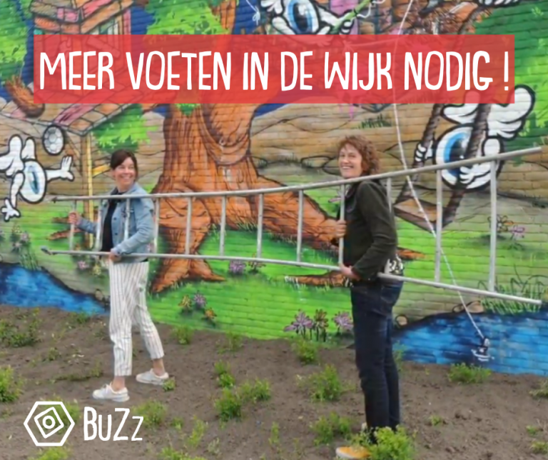 meer voeten in de wijk nodig