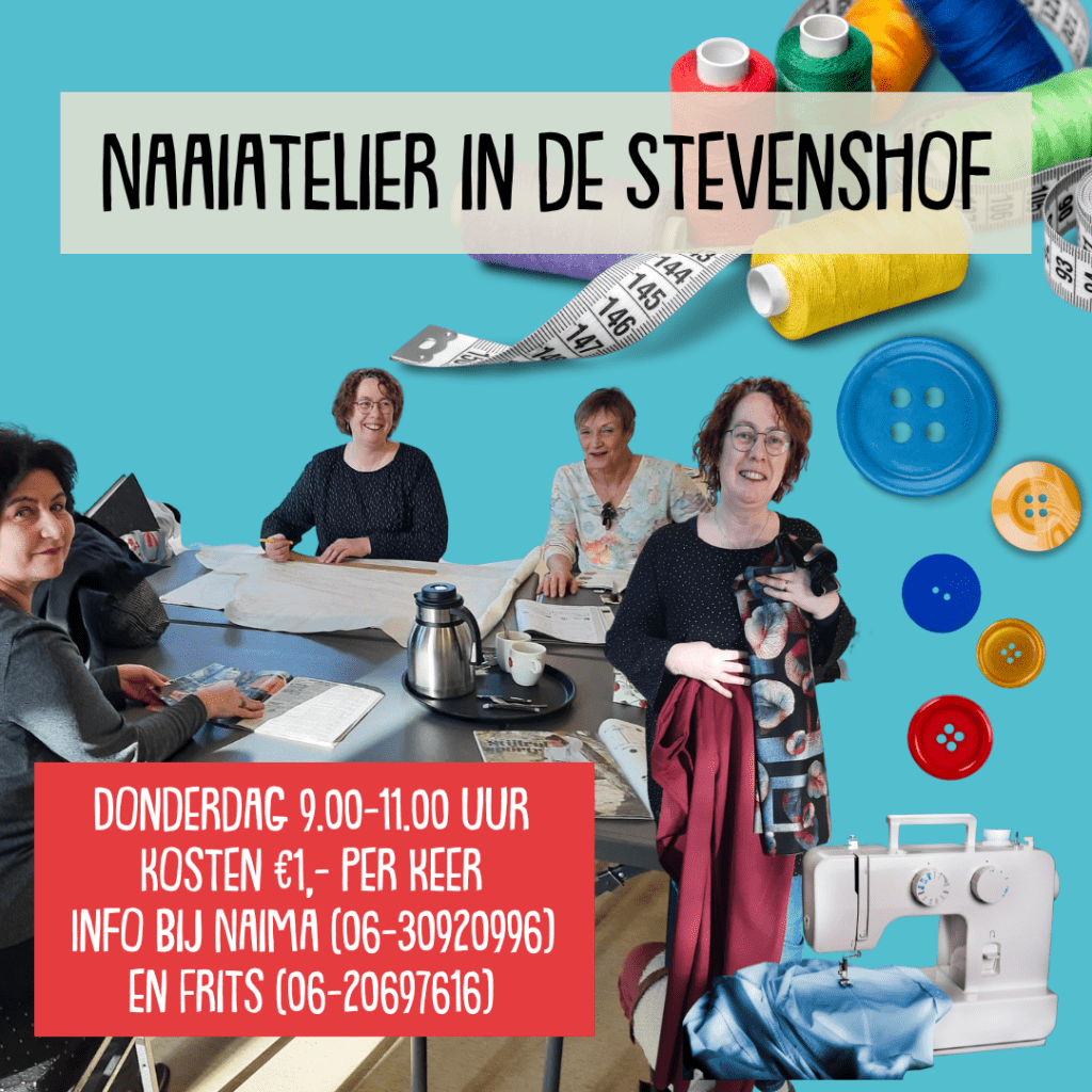 Naaiatelier in de Stevenshof