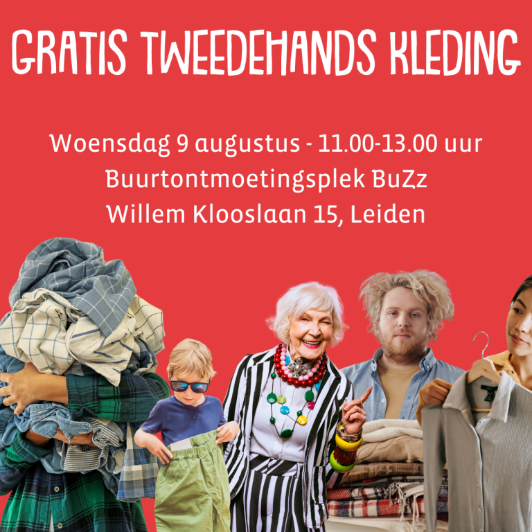 Kledingmarkt op de BOP