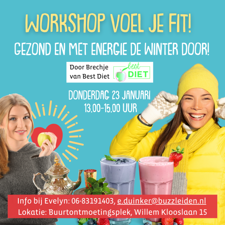 Gezond en met energie de winter door!